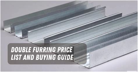 furring channel price guide